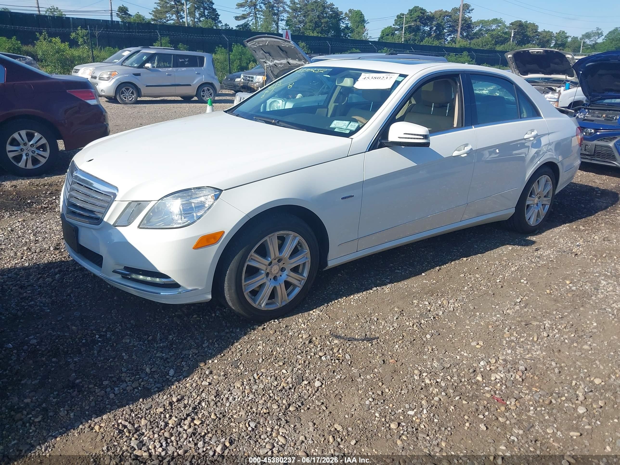 2012 Mercedes-benz E 350 4matic White vin: WDDHF8JB3CA658092