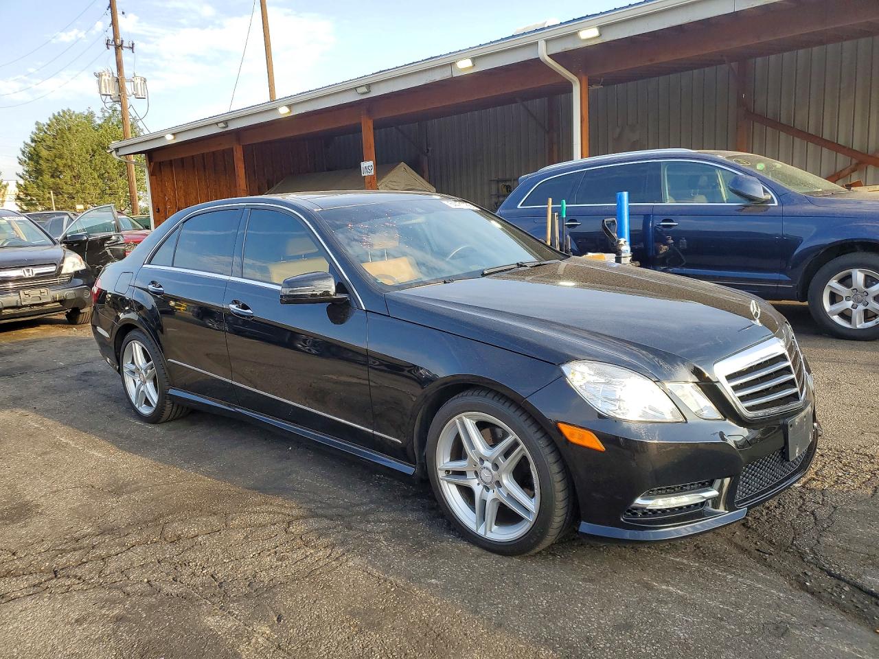 2013 Mercedes-benz E 350 4matic Black vin: WDDHF8JB3DA683687