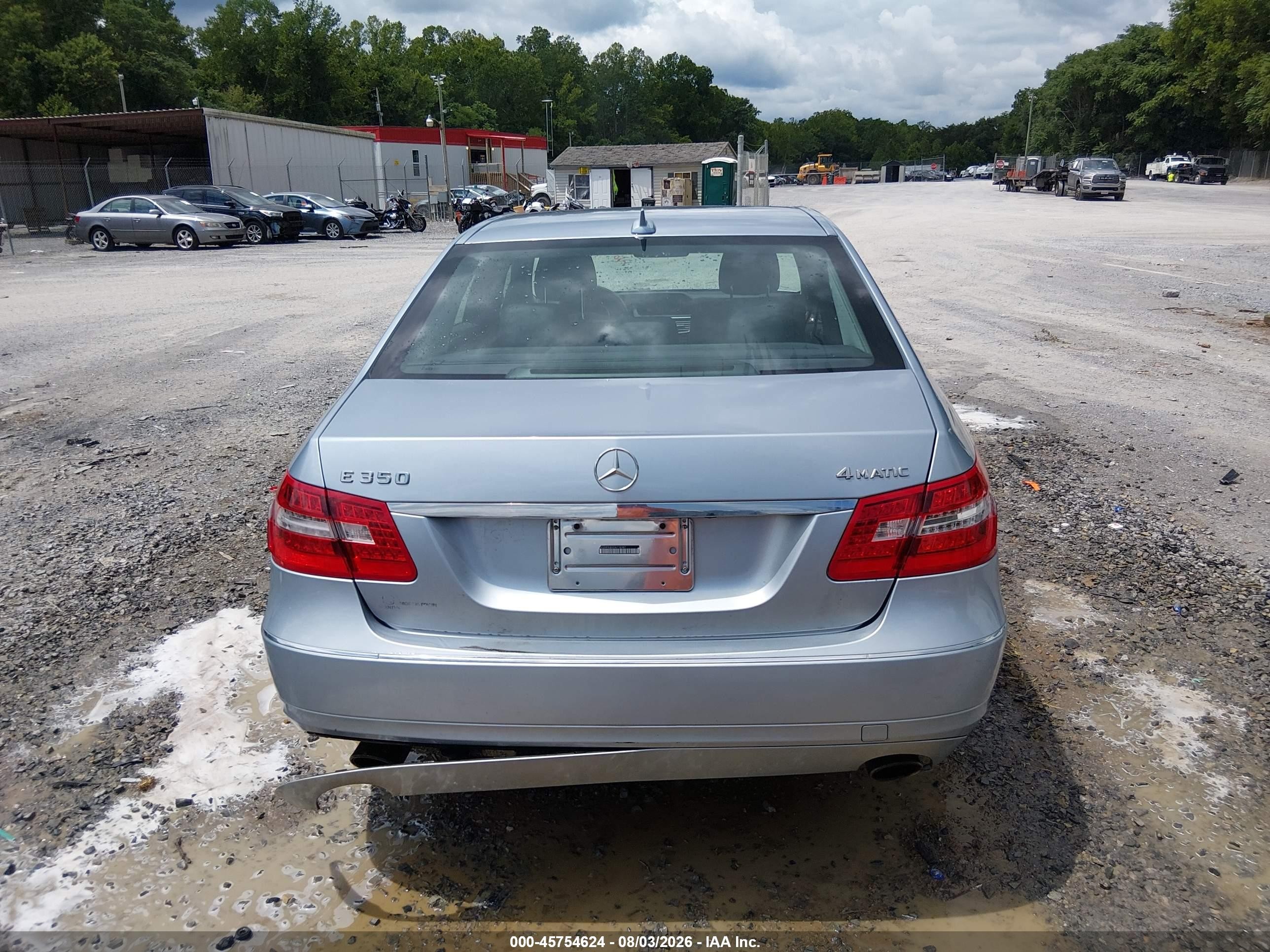 2013 Mercedes-benz E 350 4matic Light Blue vin: WDDHF8JB3DA718387