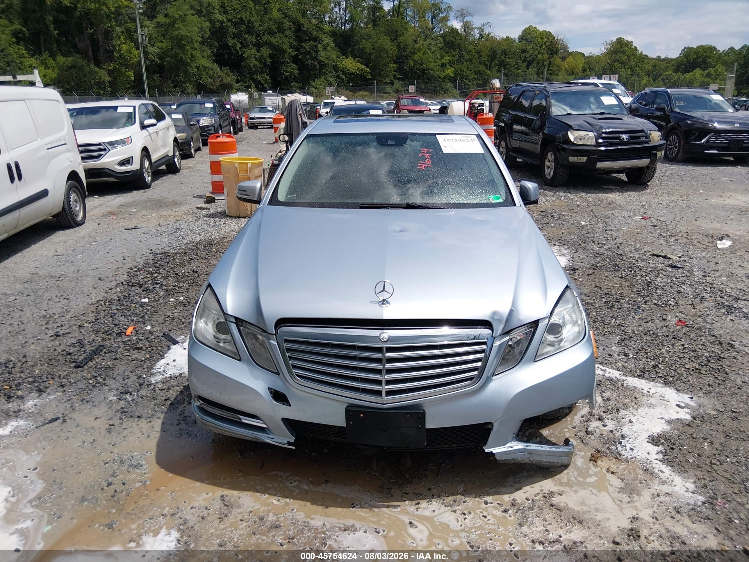 2013 Mercedes-benz E 350 4matic Light Blue vin: WDDHF8JB3DA718387