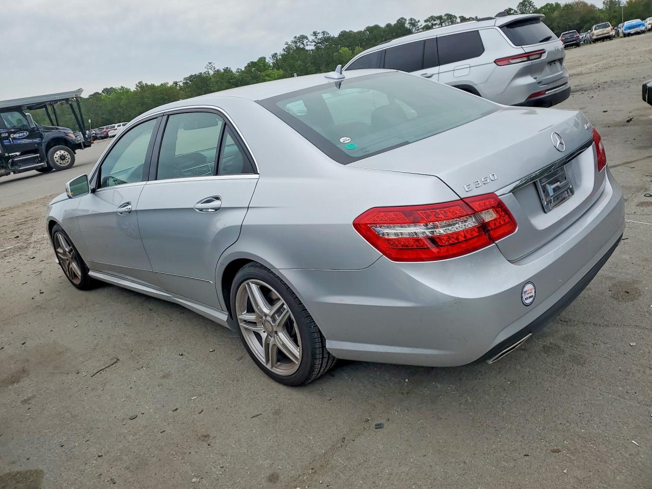 2013 Mercedes-benz E 350 4matic Silver vin: WDDHF8JB3DA733438