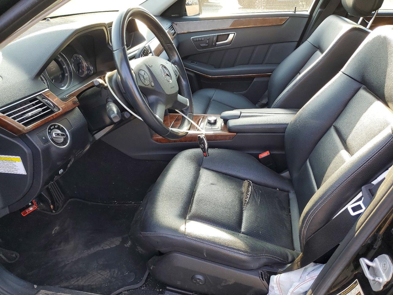 2013 Mercedes-benz C-class Black vin: WDDHF8JB3DA759571