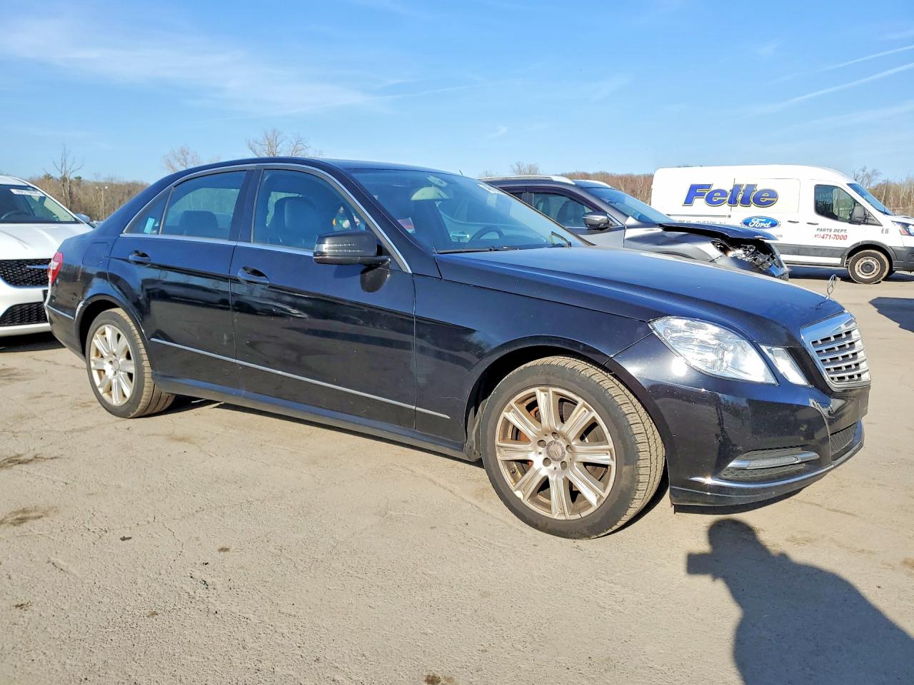 2013 Mercedes-benz C-class Black vin: WDDHF8JB3DA759571