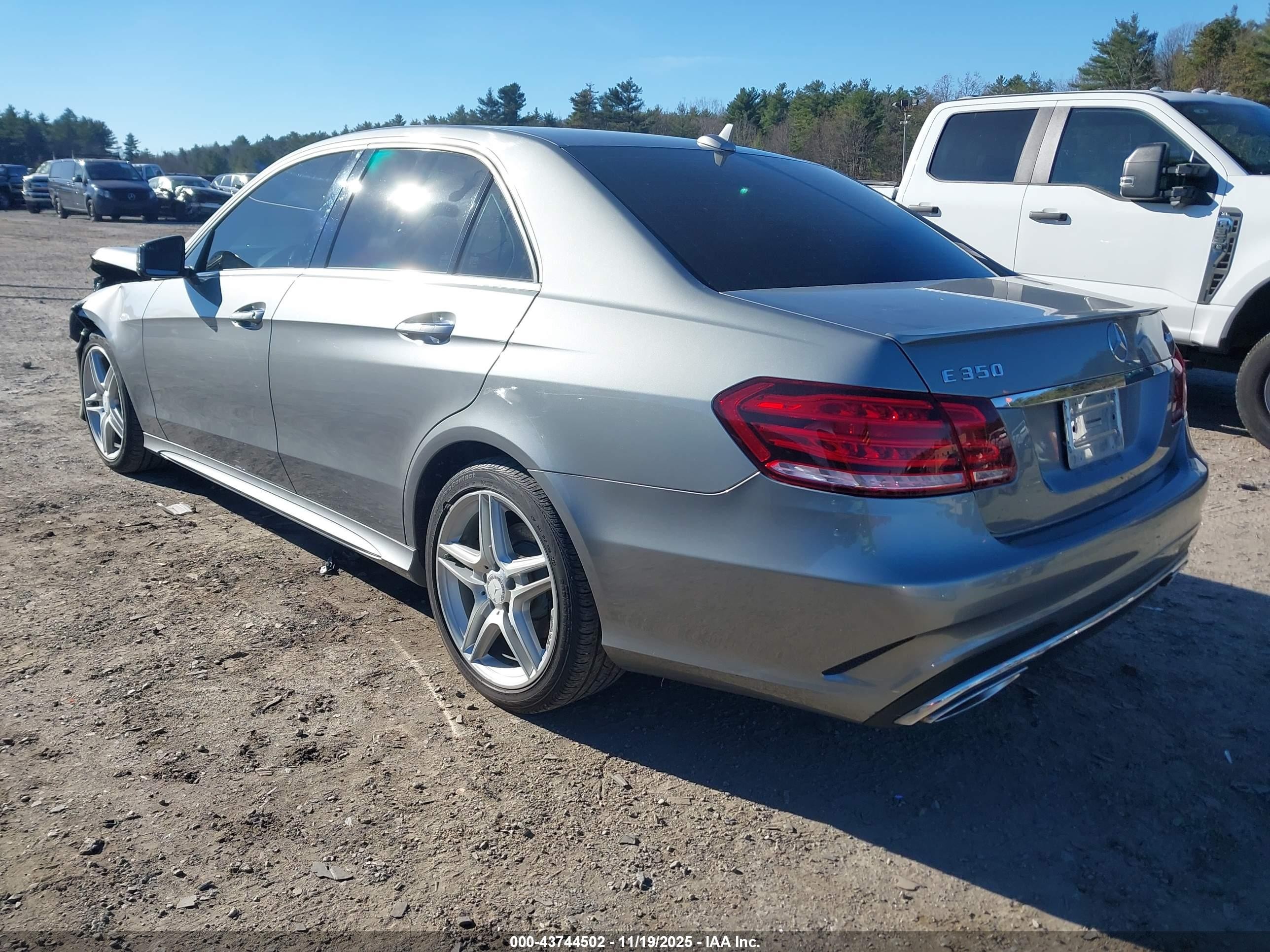 2014 Mercedes-benz E 350 4matic Gray vin: WDDHF8JB3EA859199