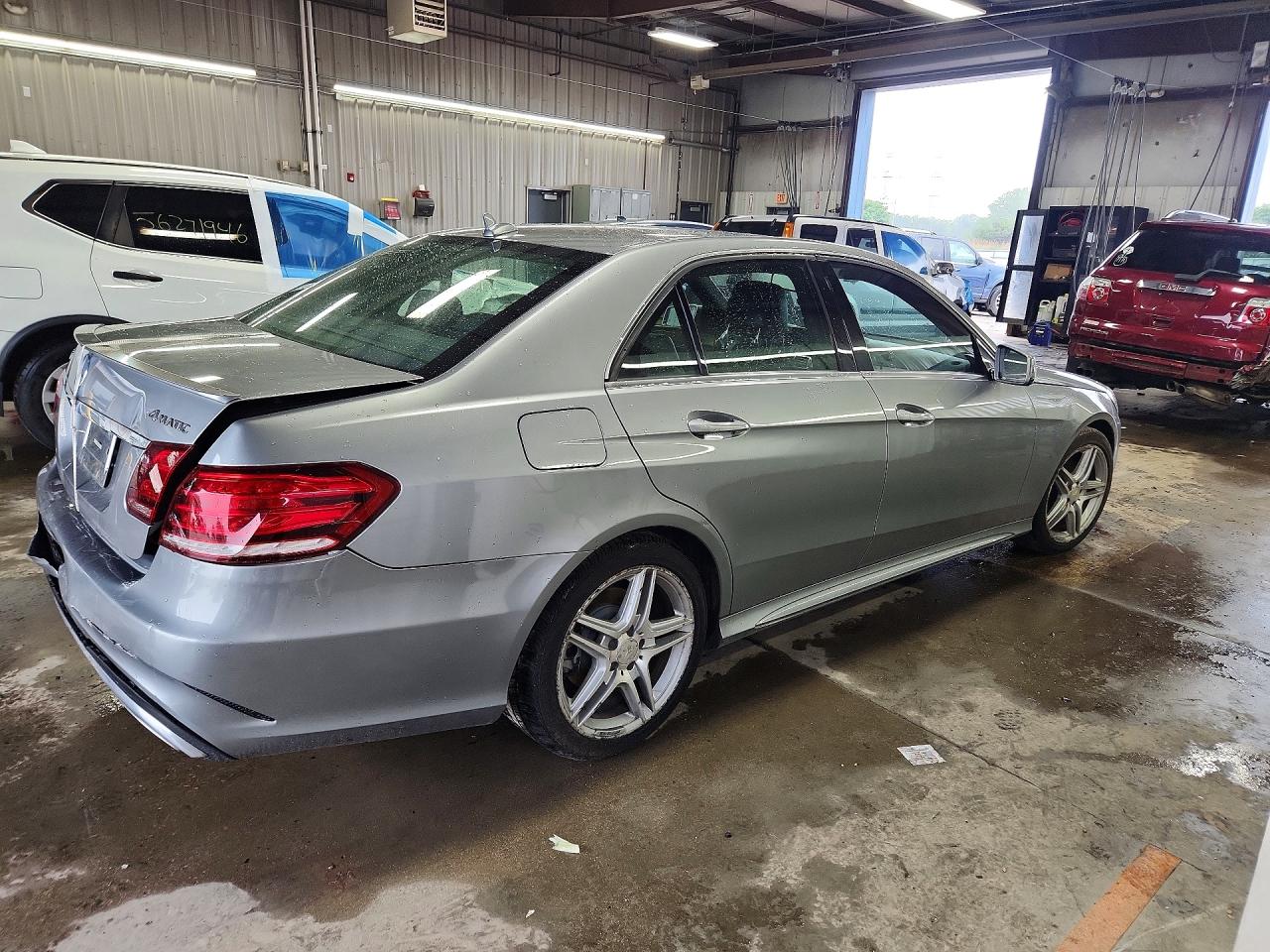 2014 Mercedes-benz E 350 4matic Gray vin: WDDHF8JB3EA884281