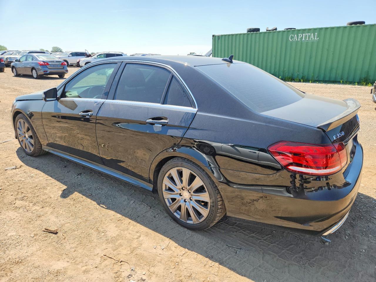2014 Mercedes-benz E 350 4matic Black vin: WDDHF8JB3EA898004