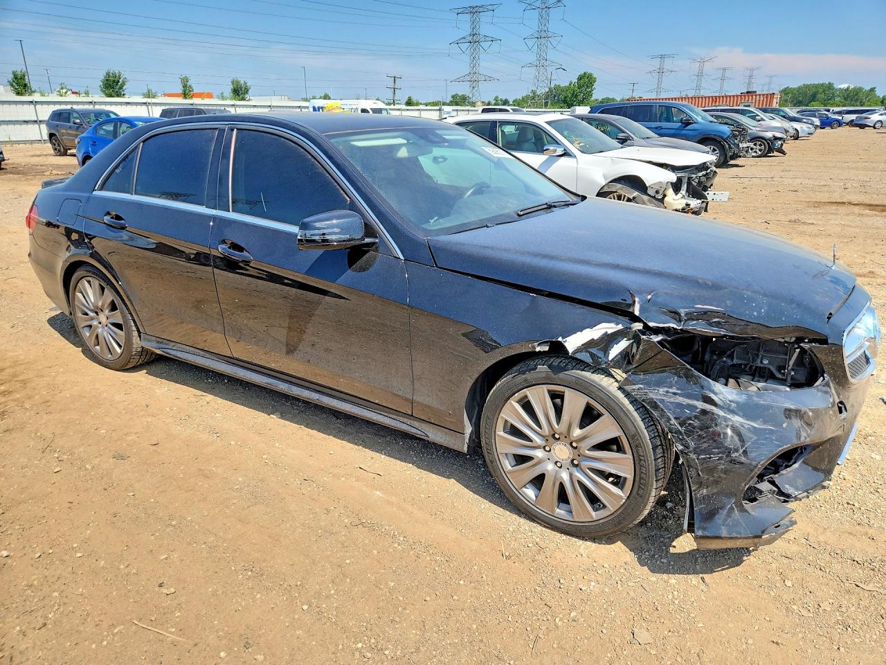 2014 Mercedes-benz E 350 4matic Black vin: WDDHF8JB3EA898004