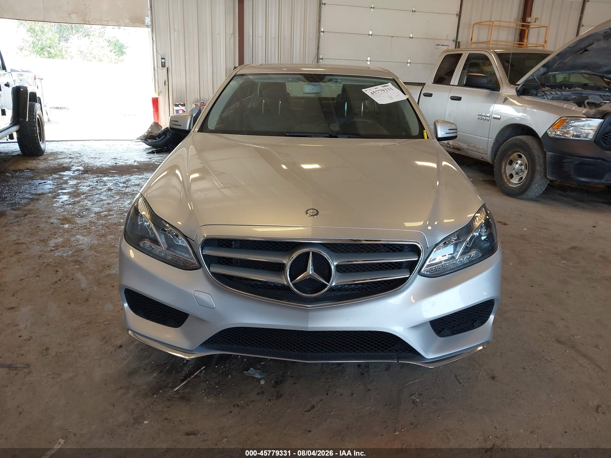 2014 Mercedes-benz E 350 4matic Серебряный vin: WDDHF8JB3EA899122
