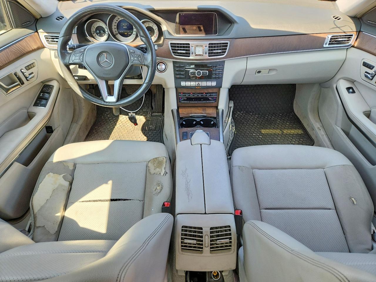 2014 Mercedes-benz E 350 4matic Gray vin: WDDHF8JB3EA904559
