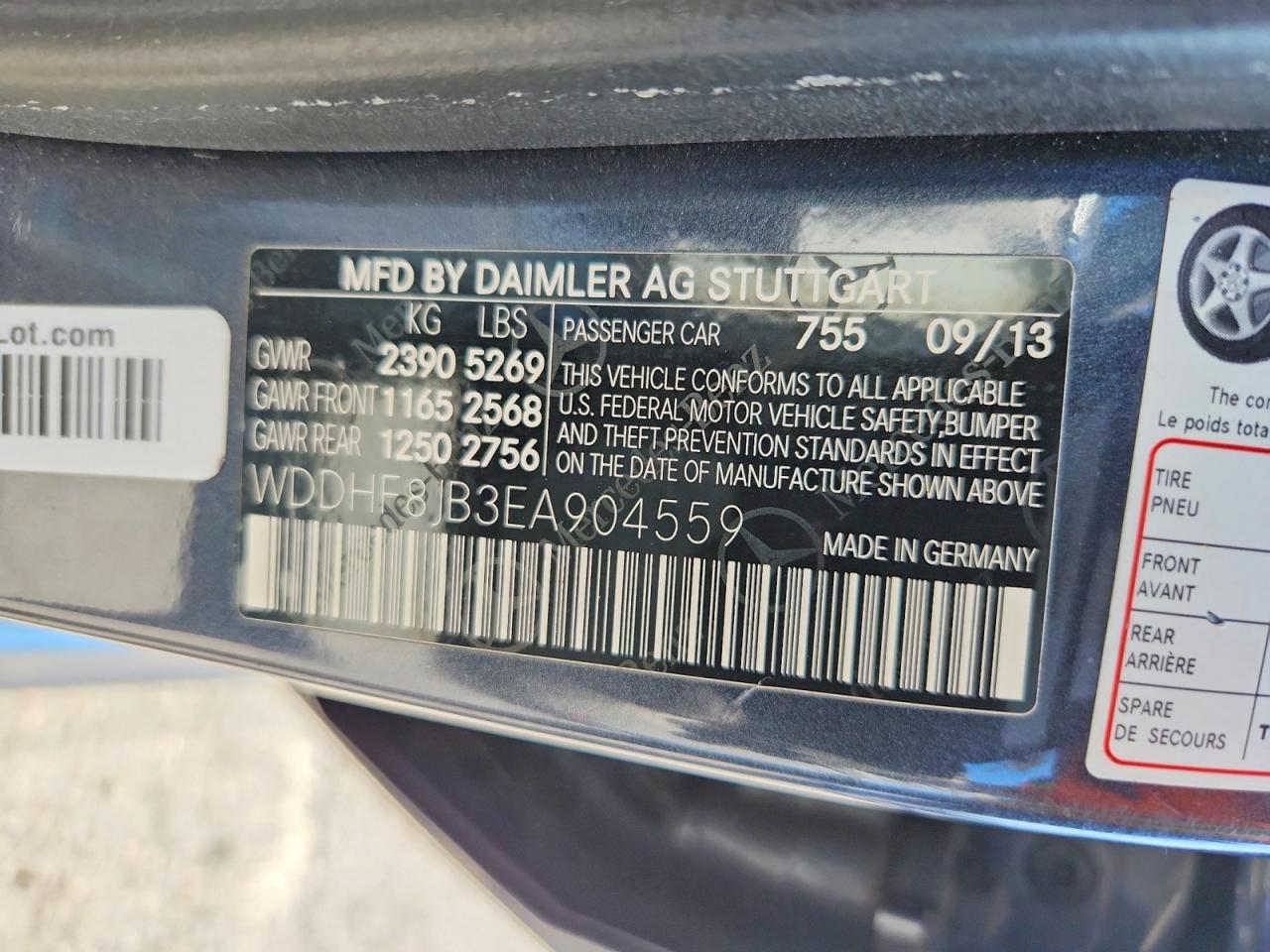 2014 Mercedes-benz E 350 4matic Gray vin: WDDHF8JB3EA904559