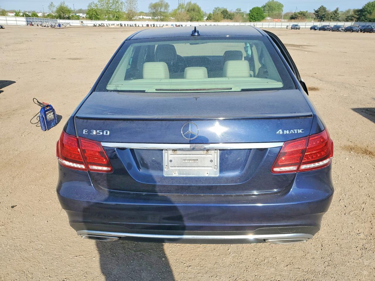 2014 Mercedes-benz E 350 4matic Blue vin: WDDHF8JB3EA930353