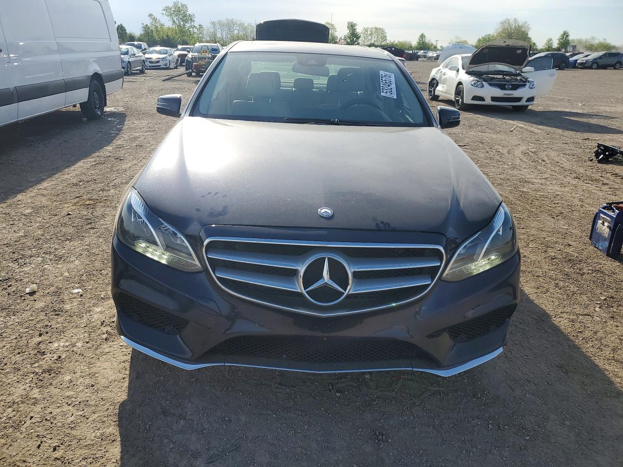 2014 Mercedes-benz E 350 4matic Blue vin: WDDHF8JB3EA930353