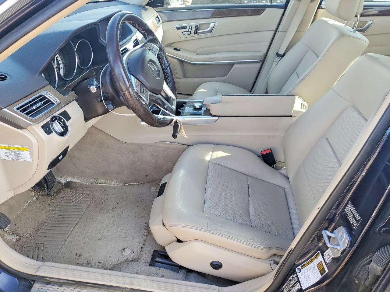 2014 Mercedes-benz E 350 4matic Blue vin: WDDHF8JB3EA930353