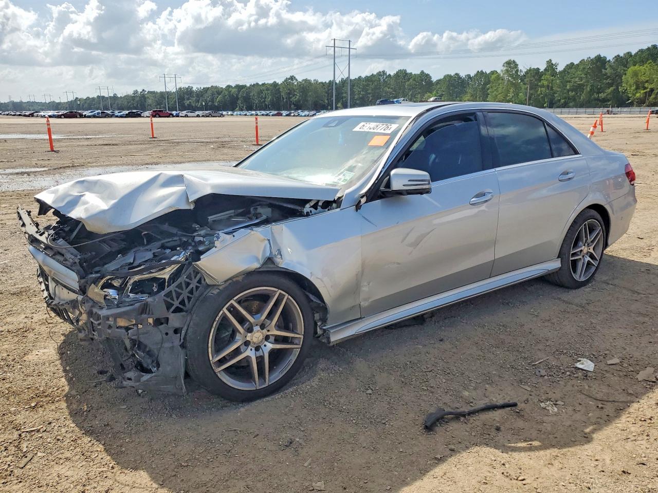 2014 Mercedes-benz E 350 4matic Белый vin: WDDHF8JB3EA936590
