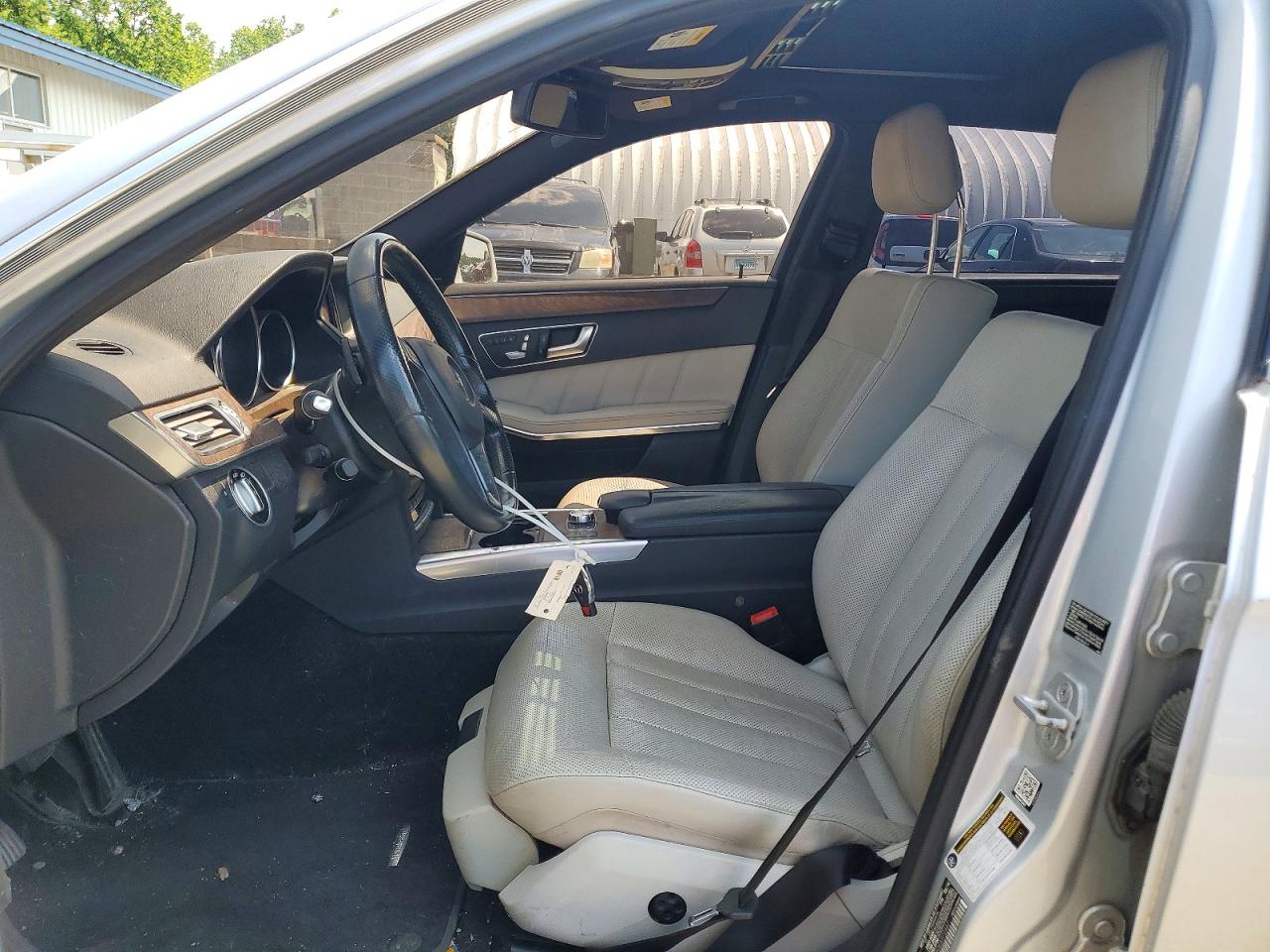 2014 Mercedes-benz E 350 4matic Silver vin: WDDHF8JB3EA972487