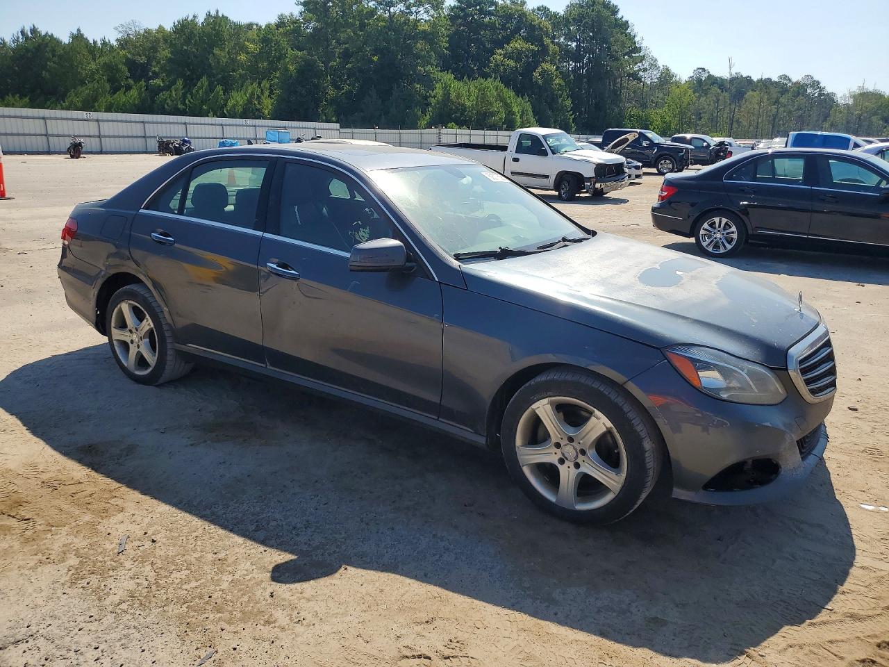 2014 Mercedes-benz E 350 4matic Gray vin: WDDHF8JB3EA989094