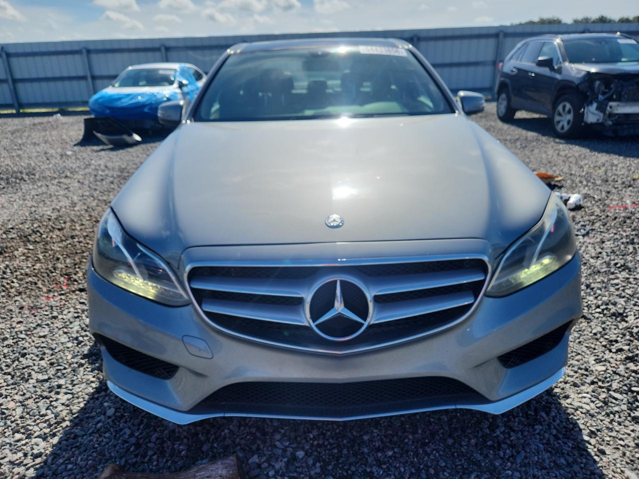 2014 Mercedes-benz E 350 4matic Silver vin: WDDHF8JB3EB013911