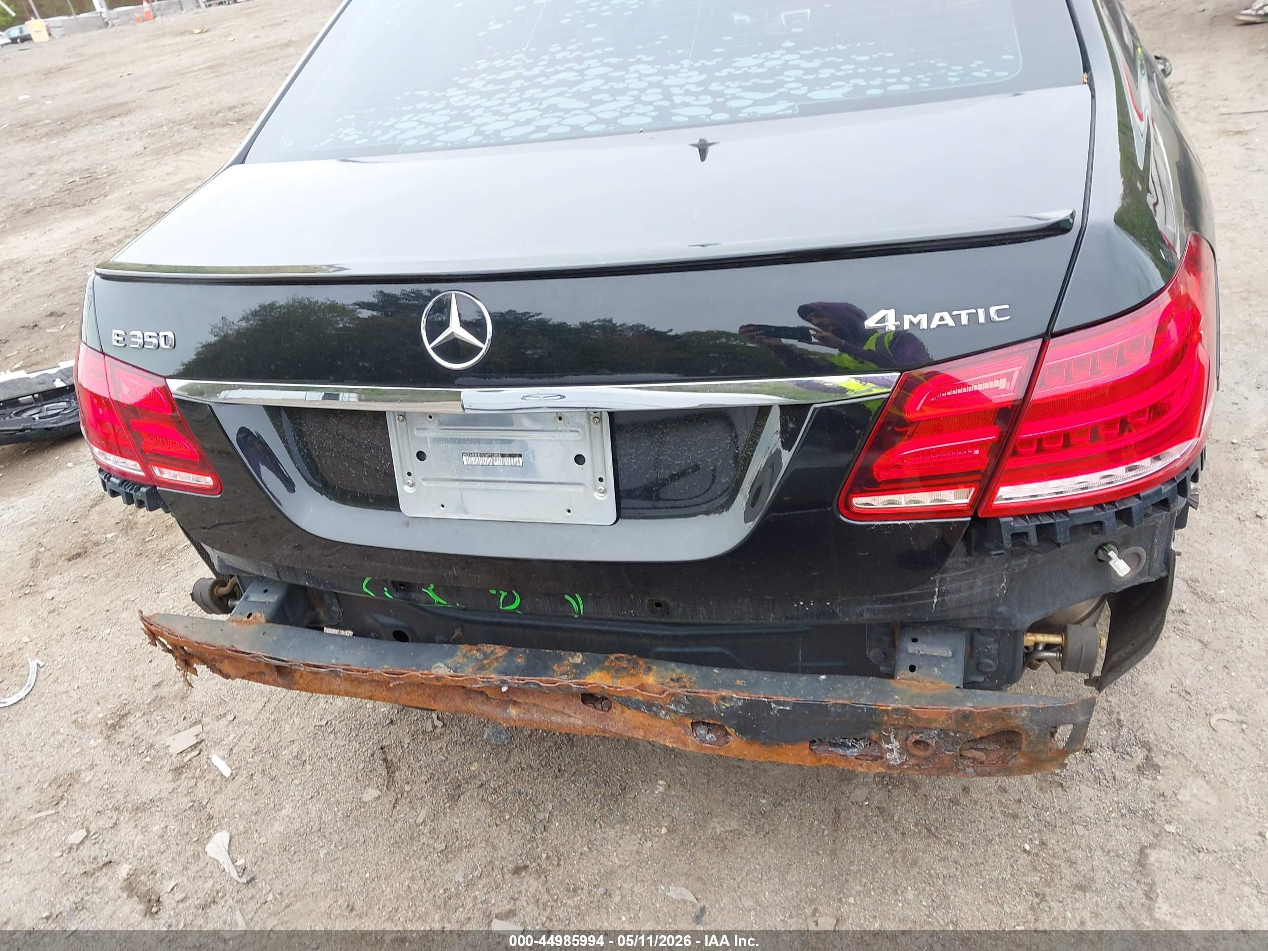 2014 Mercedes-benz E 350 4matic Black vin: WDDHF8JB3EB032006