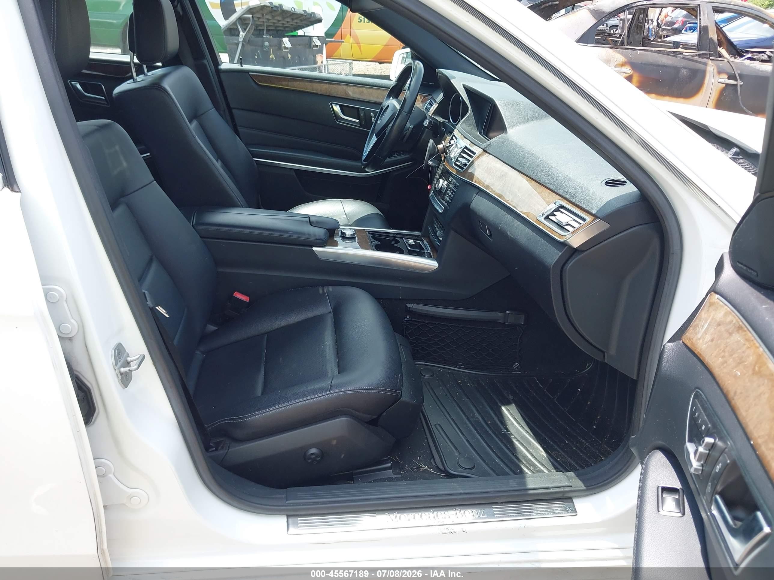 2015 Mercedes-benz E 350 4matic White vin: WDDHF8JB3FB098511
