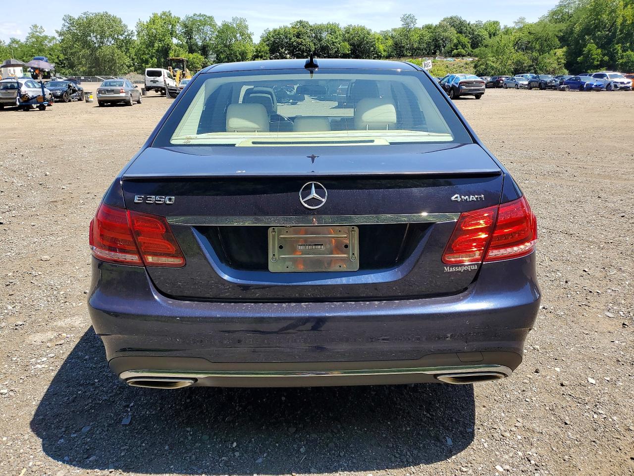 2015 Mercedes-benz E 350 4matic Blue vin: WDDHF8JB3FB112892