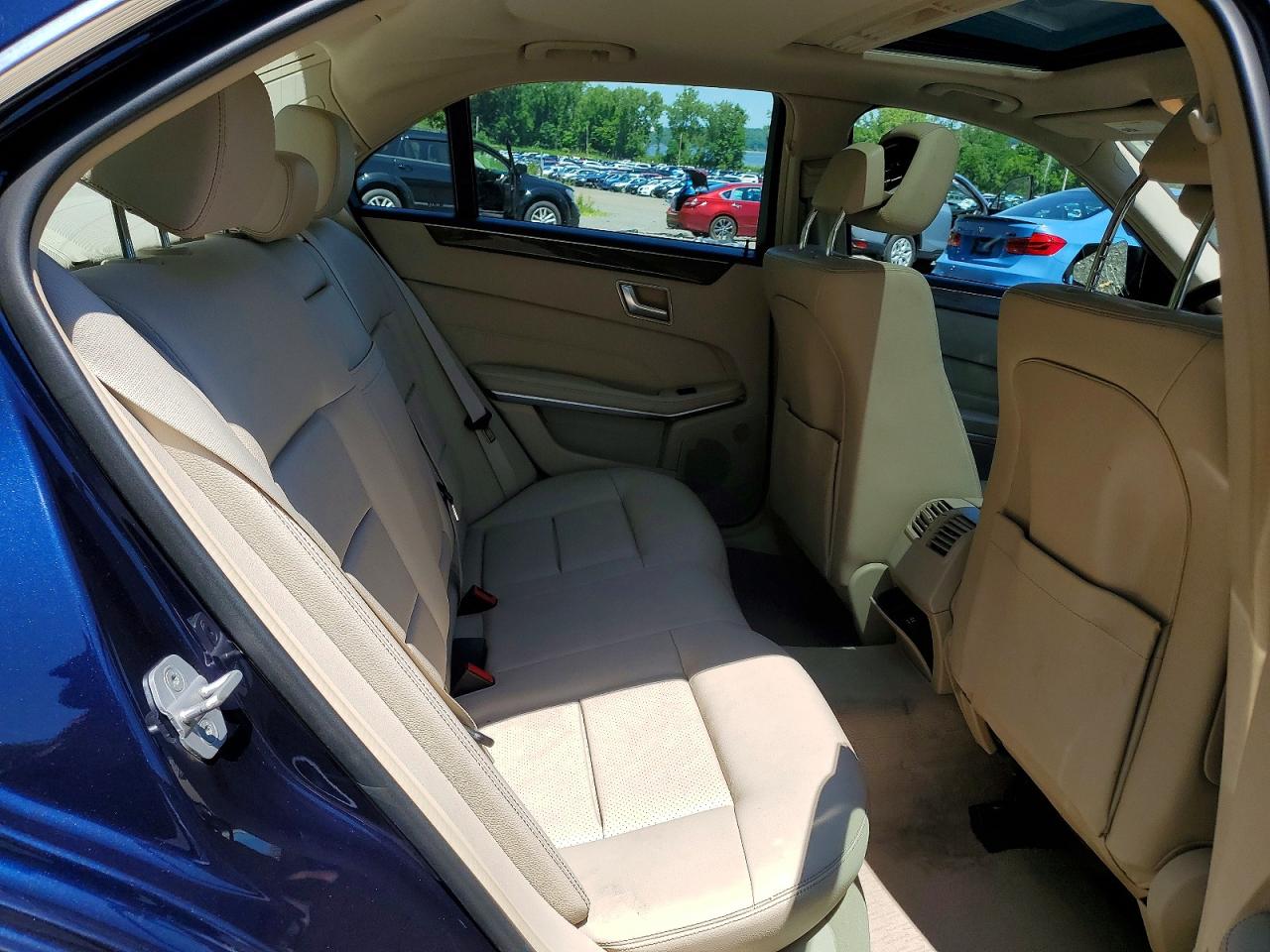 2015 Mercedes-benz E 350 4matic Blue vin: WDDHF8JB3FB112892