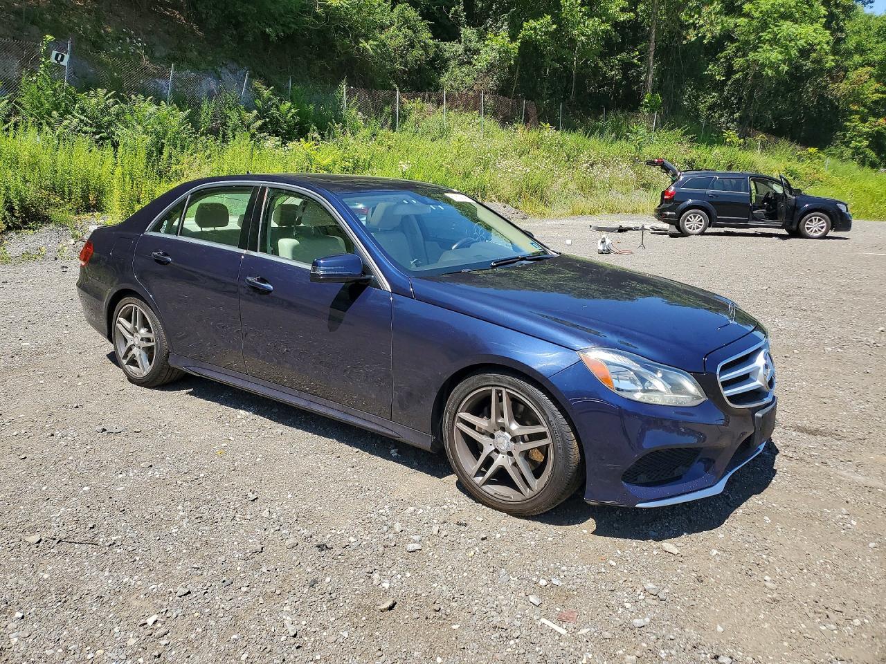 2015 Mercedes-benz E 350 4matic Blue vin: WDDHF8JB3FB112892
