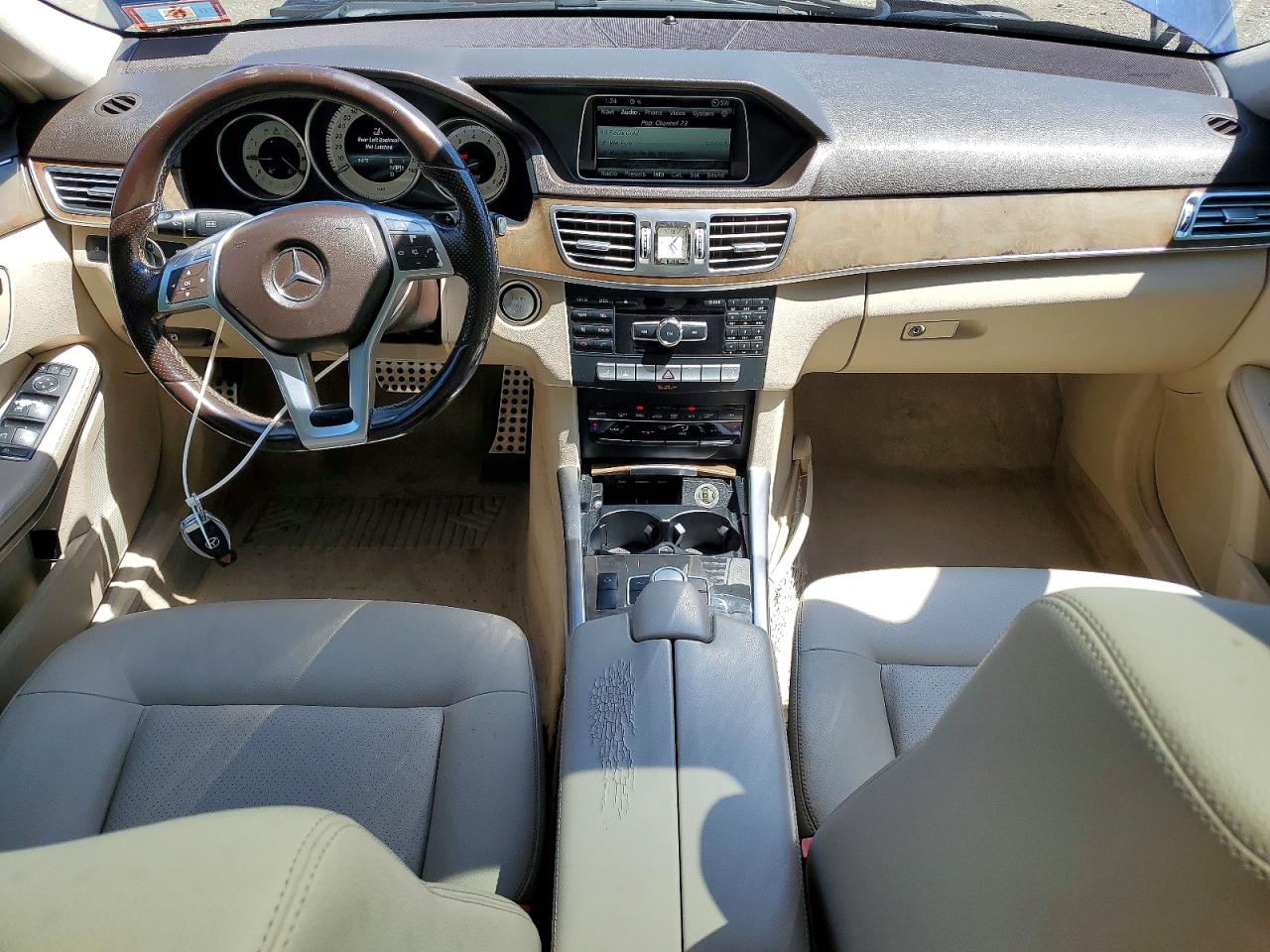 2015 Mercedes-benz E 350 4matic Blue vin: WDDHF8JB3FB112892