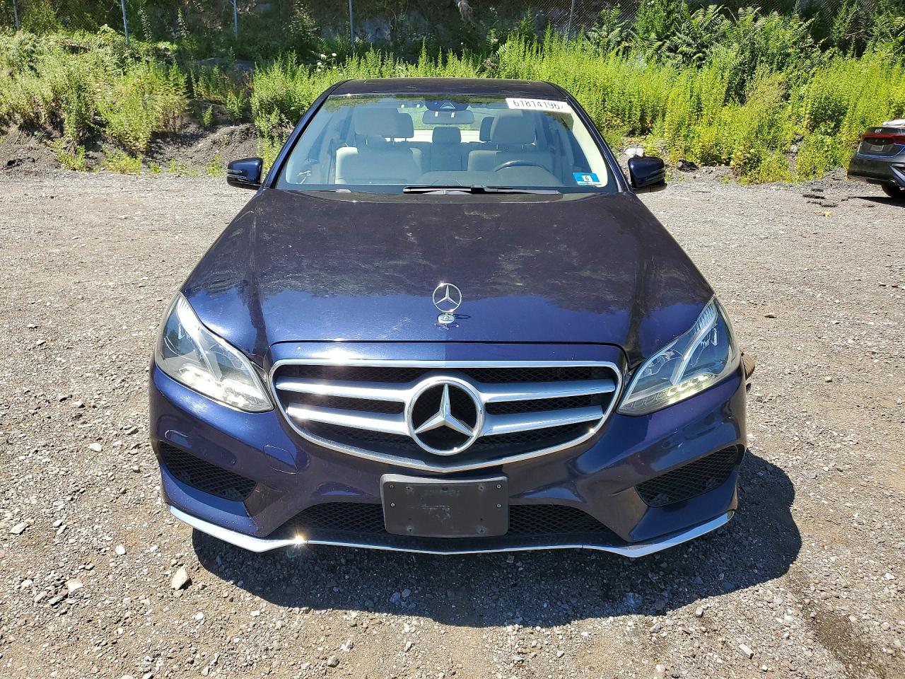 2015 Mercedes-benz E 350 4matic Blue vin: WDDHF8JB3FB112892