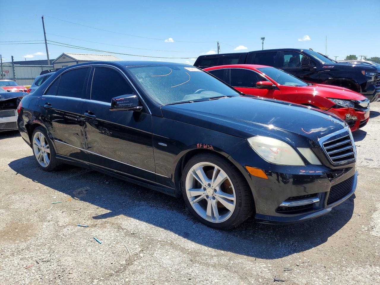 2012 Mercedes-benz E 350 4matic Black vin: WDDHF8JB4CA537197