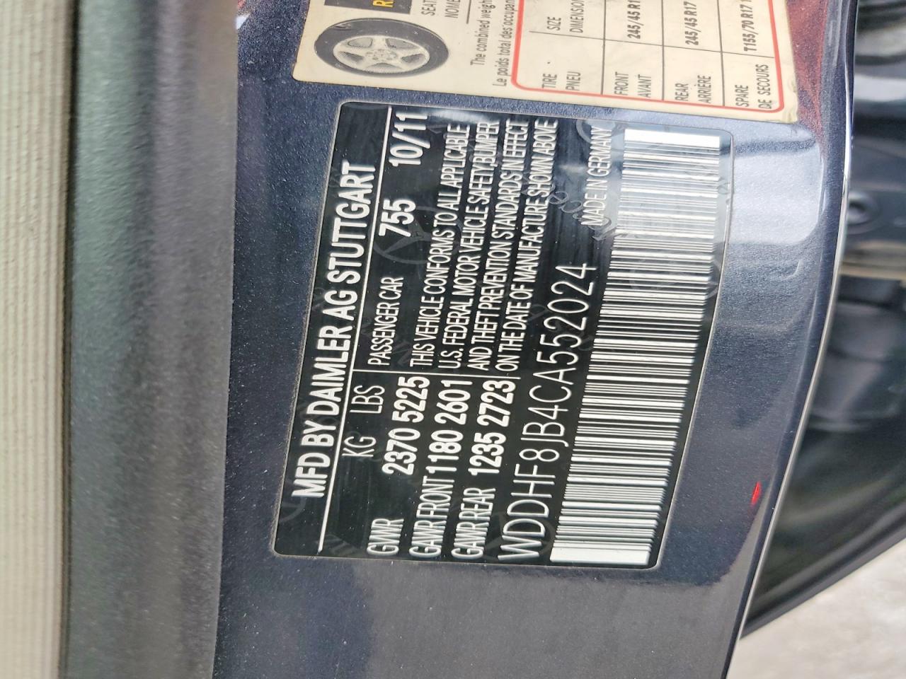 2012 Mercedes-benz E 350 4matic Gray vin: WDDHF8JB4CA552024