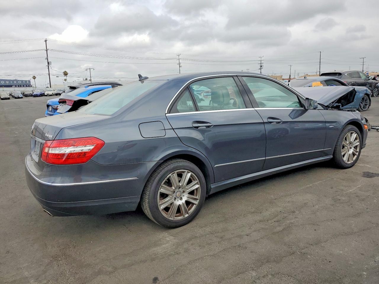 2012 Mercedes-benz E 350 4matic Gray vin: WDDHF8JB4CA552024