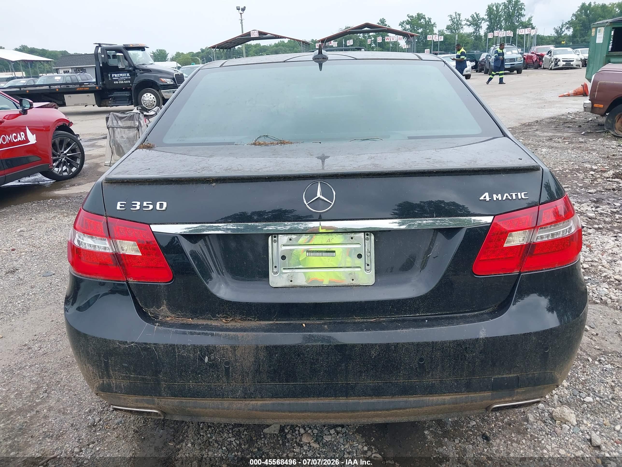 2012 Mercedes-benz E 350 4matic Black vin: WDDHF8JB4CA553304