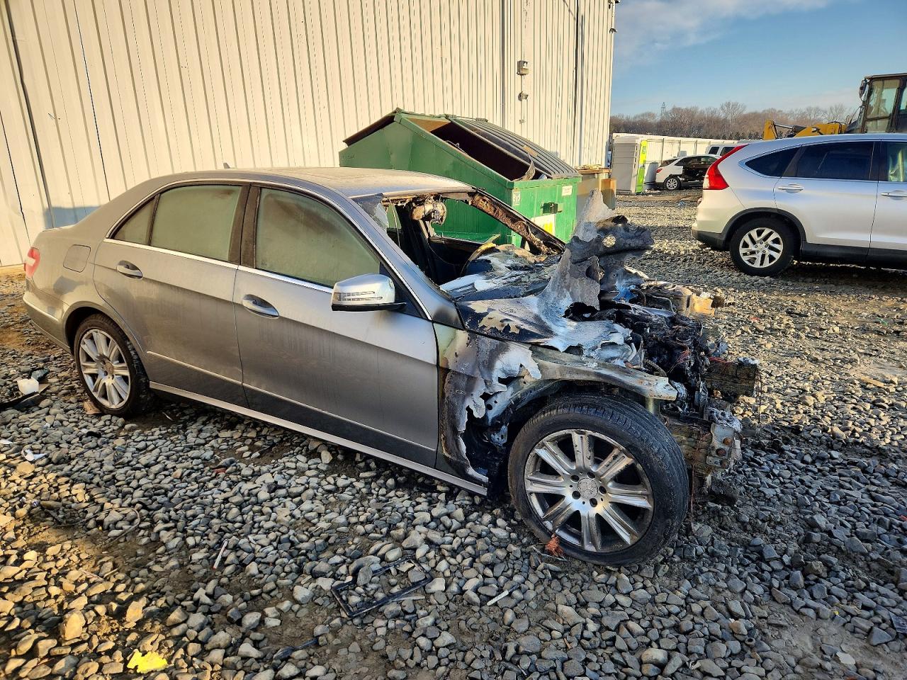 2012 Mercedes-benz E 350 4matic Silver vin: WDDHF8JB4CA561032