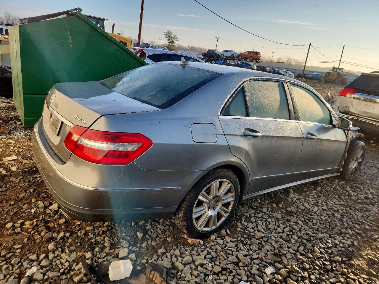 2012 Mercedes-benz E 350 4matic Silver vin: WDDHF8JB4CA561032