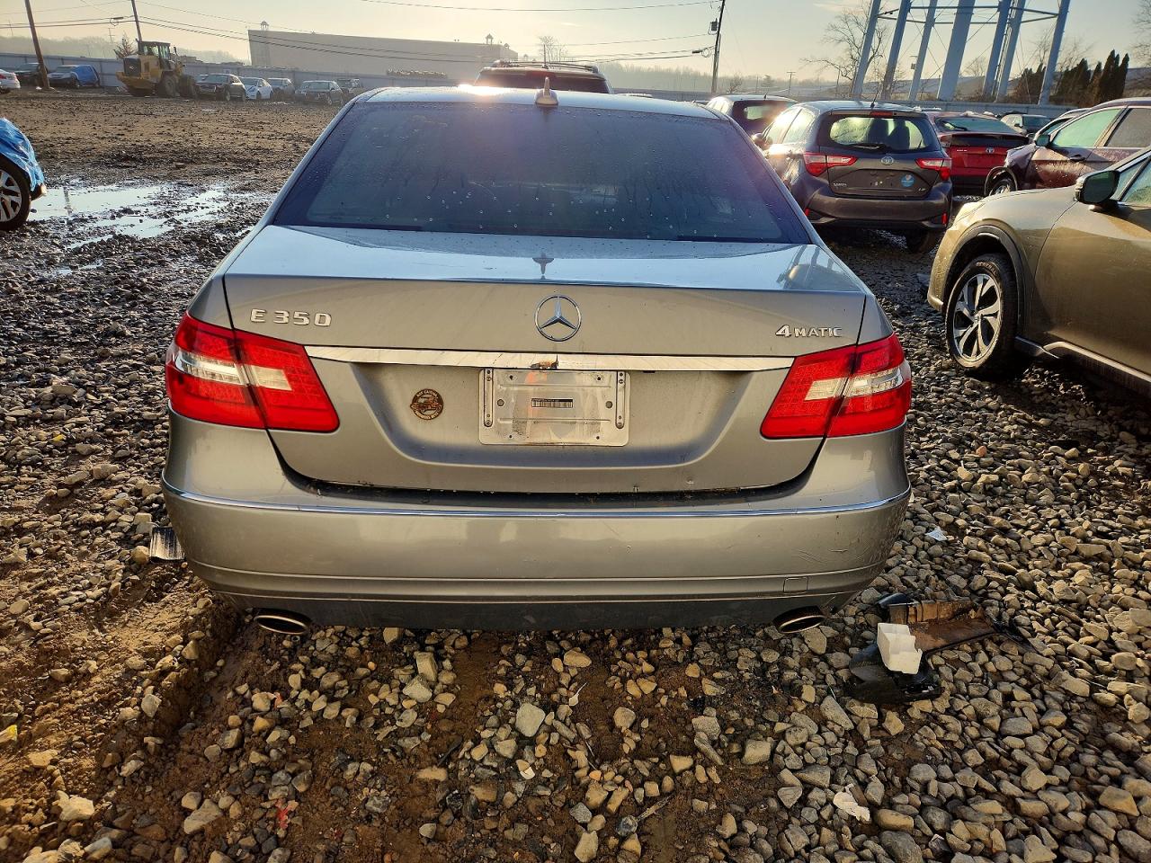 2012 Mercedes-benz E 350 4matic Silver vin: WDDHF8JB4CA561032