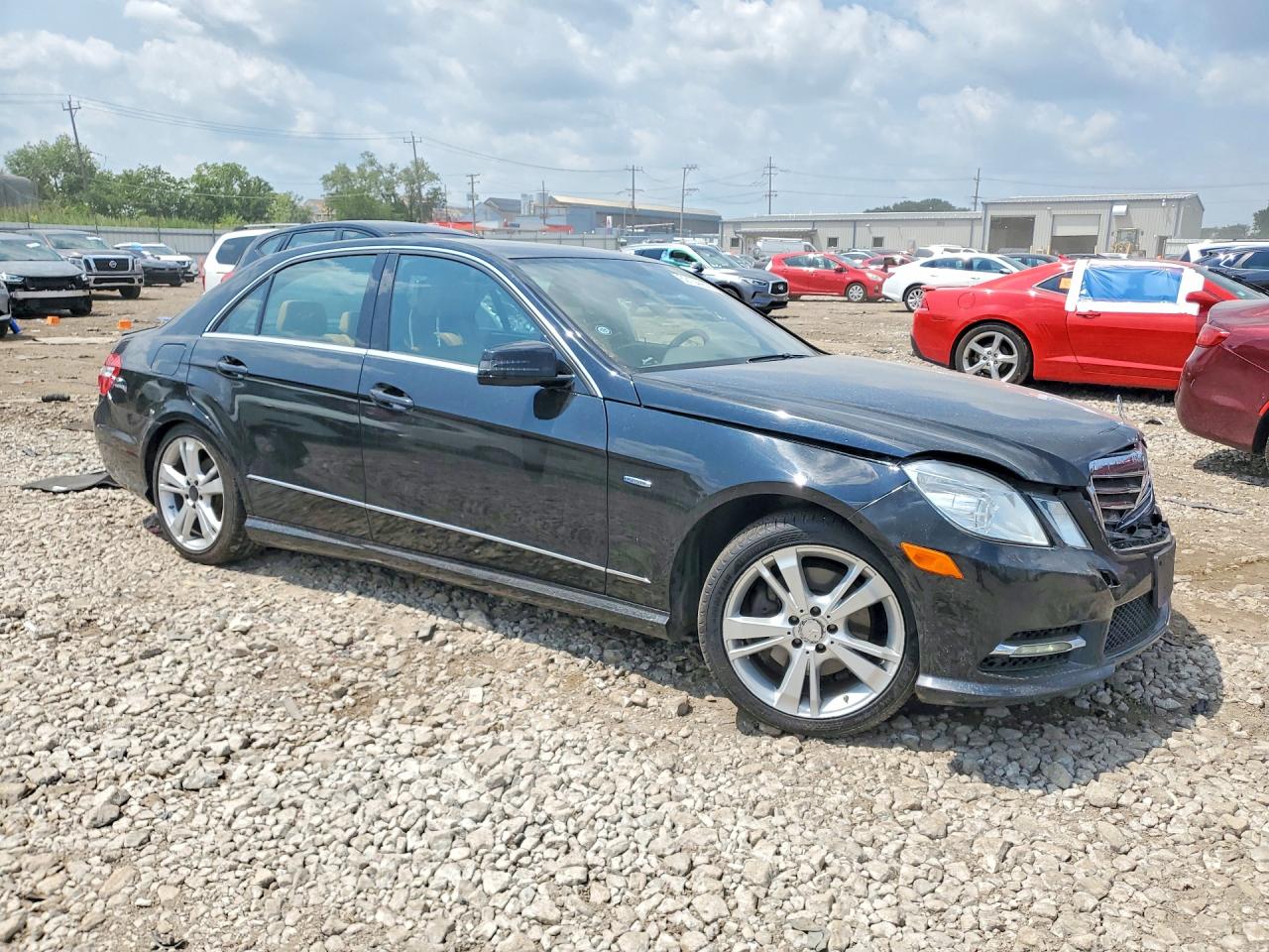 2012 Mercedes-benz E 350 4matic Черный vin: WDDHF8JB4CA596279