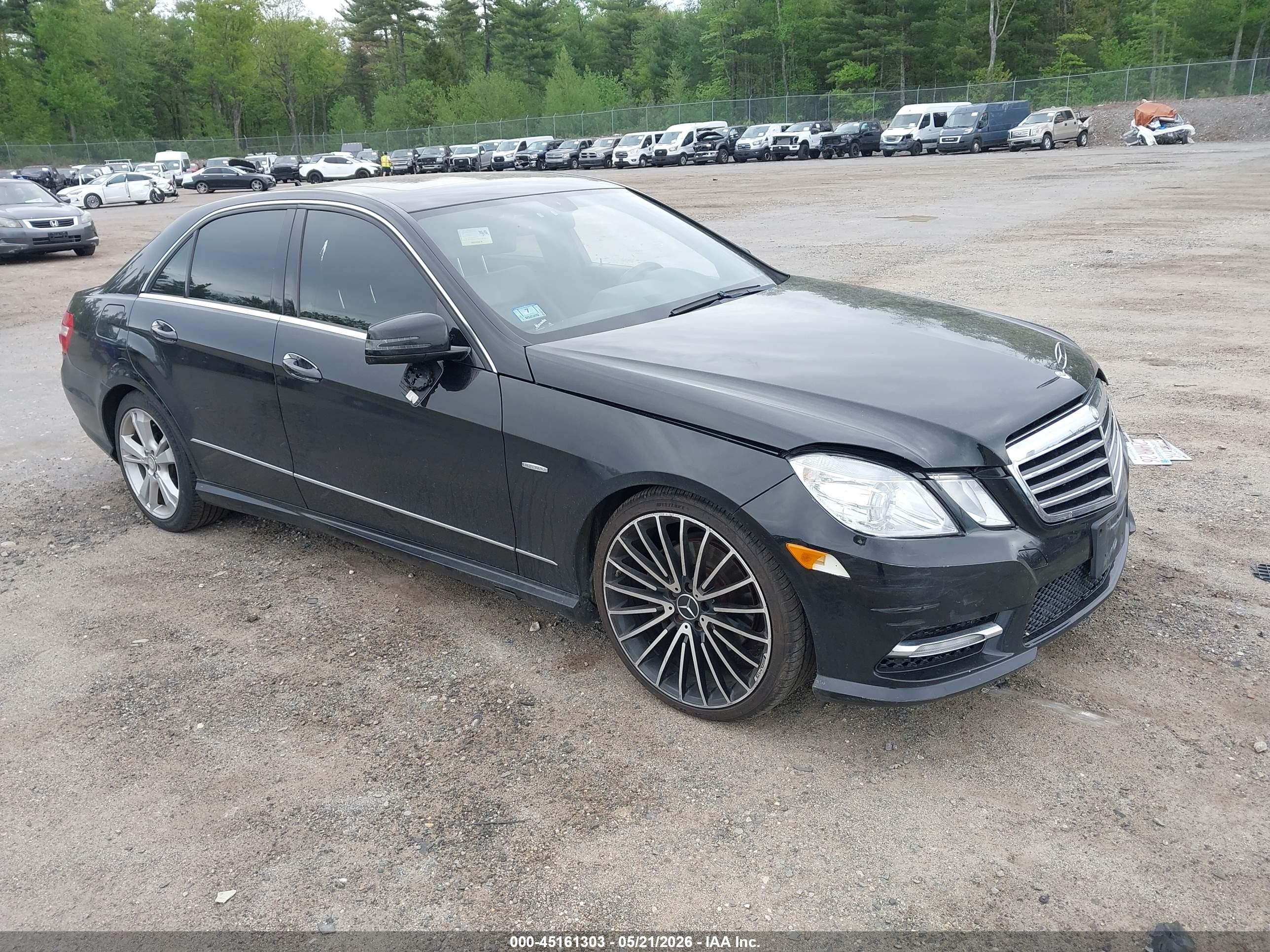 2012 Mercedes-benz E 350 4matic Черный vin: WDDHF8JB4CA605482