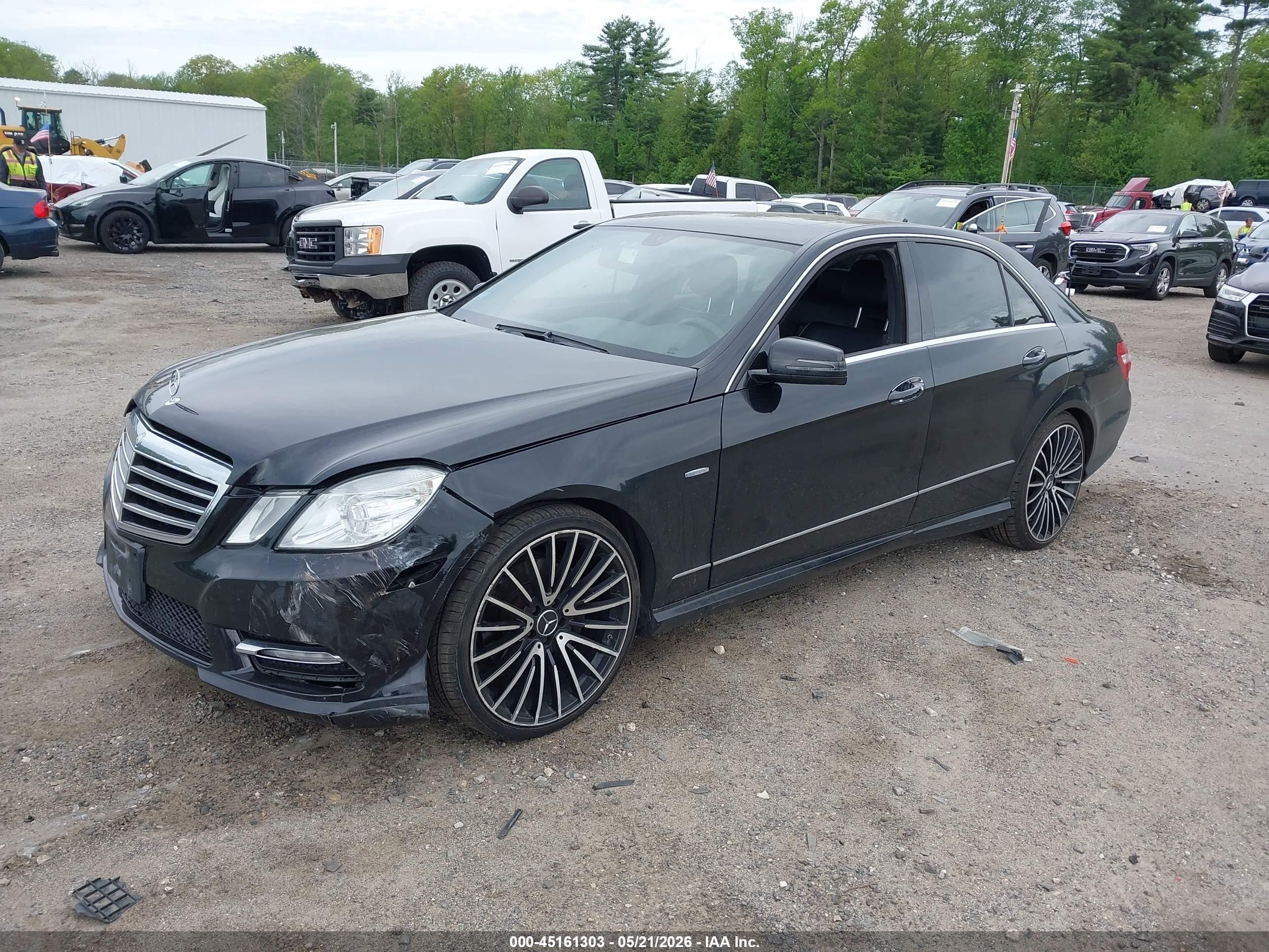 2012 Mercedes-benz E 350 4matic Black vin: WDDHF8JB4CA605482