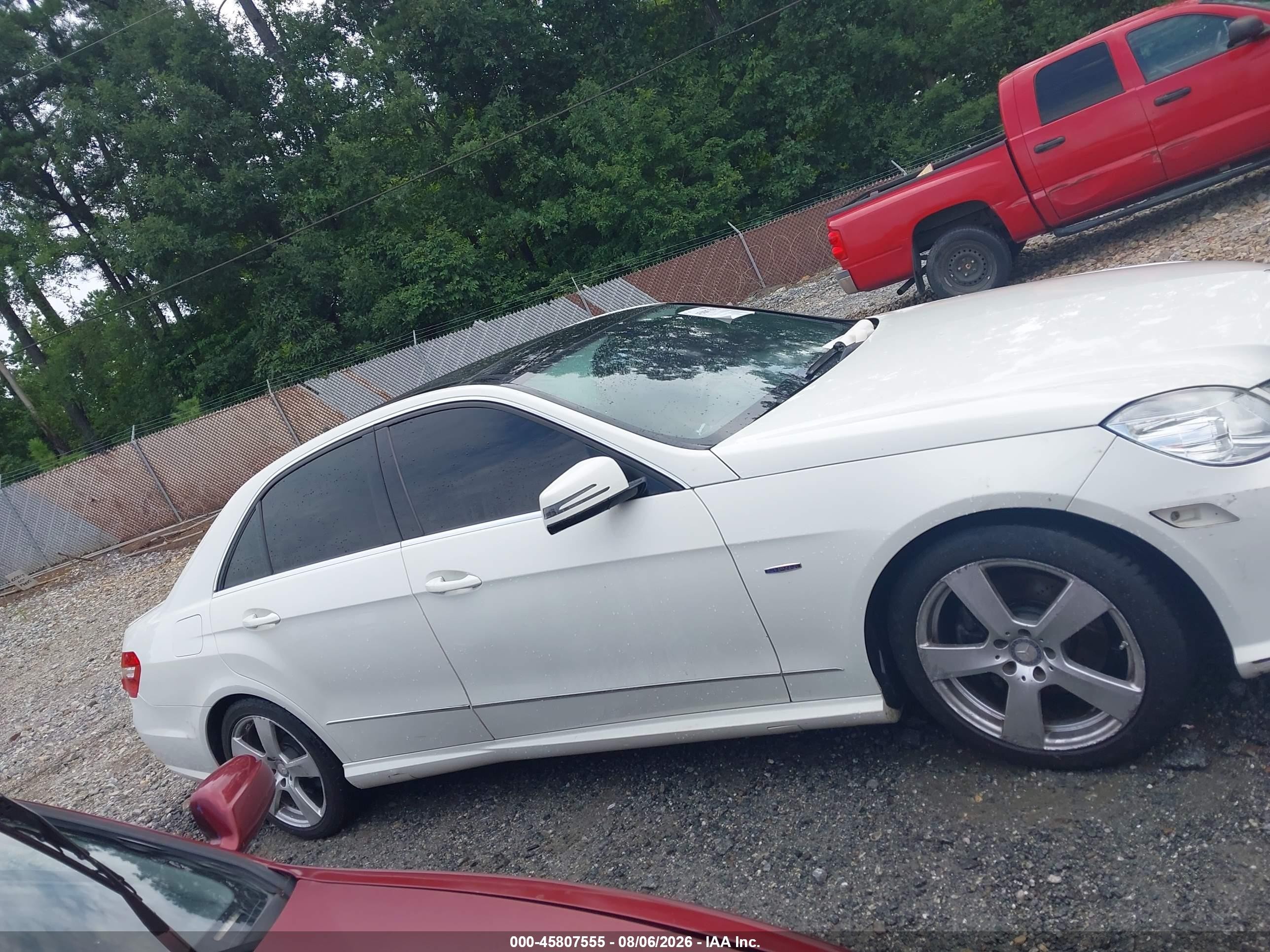 2012 Mercedes-benz E 350 4matic White vin: WDDHF8JB4CA653421