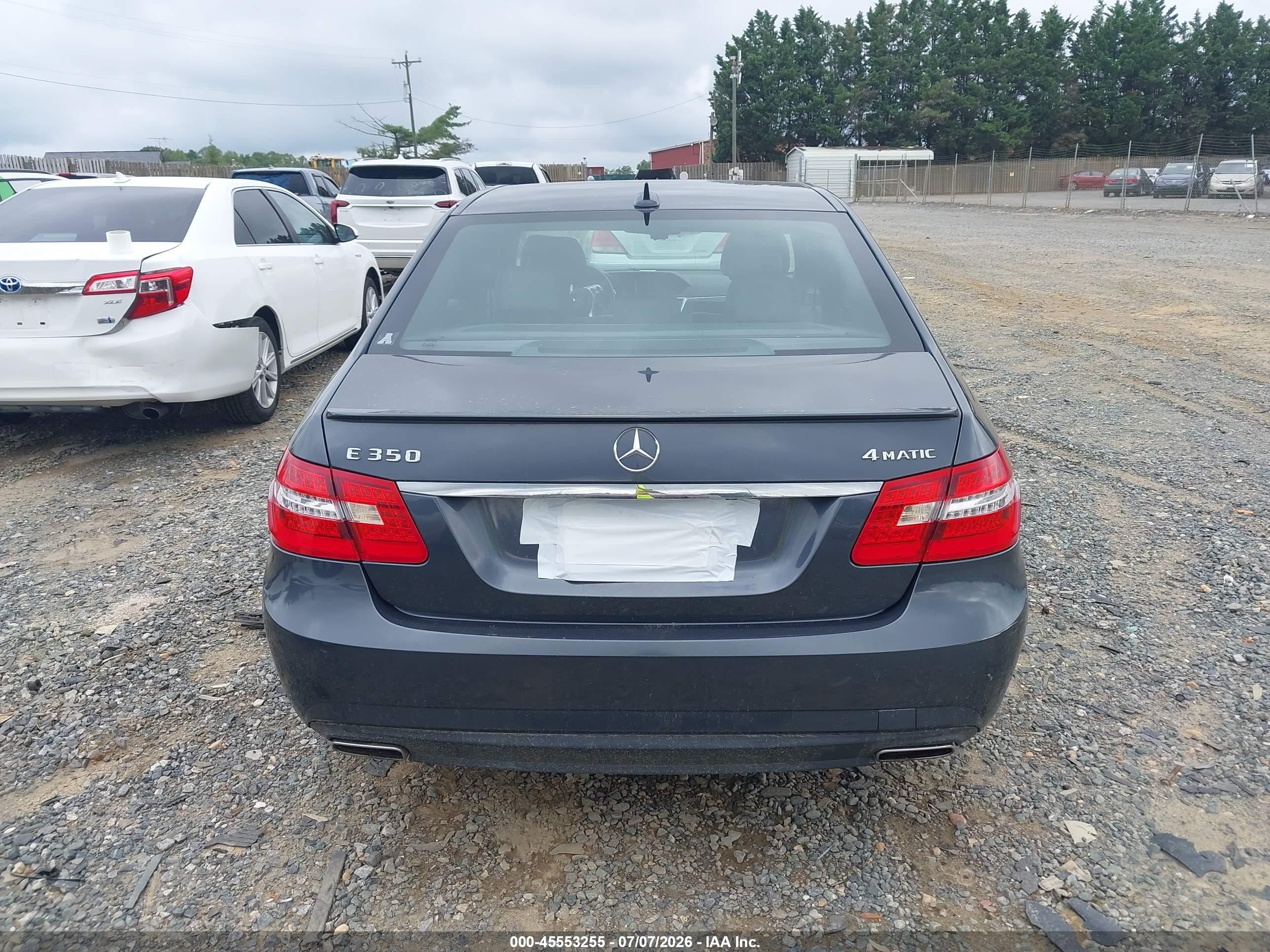 2013 Mercedes-benz E 350 4matic Gray vin: WDDHF8JB4DA687165