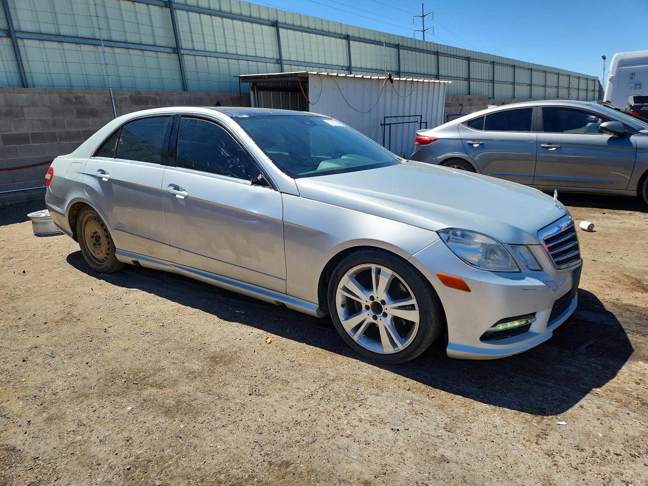 2013 Mercedes-benz E 350 4matic Silver vin: WDDHF8JB4DA693757
