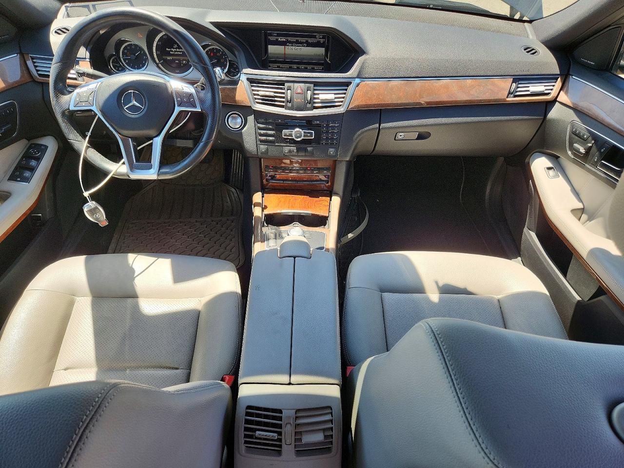 2013 Mercedes-benz E 350 4matic Blue vin: WDDHF8JB4DA698022