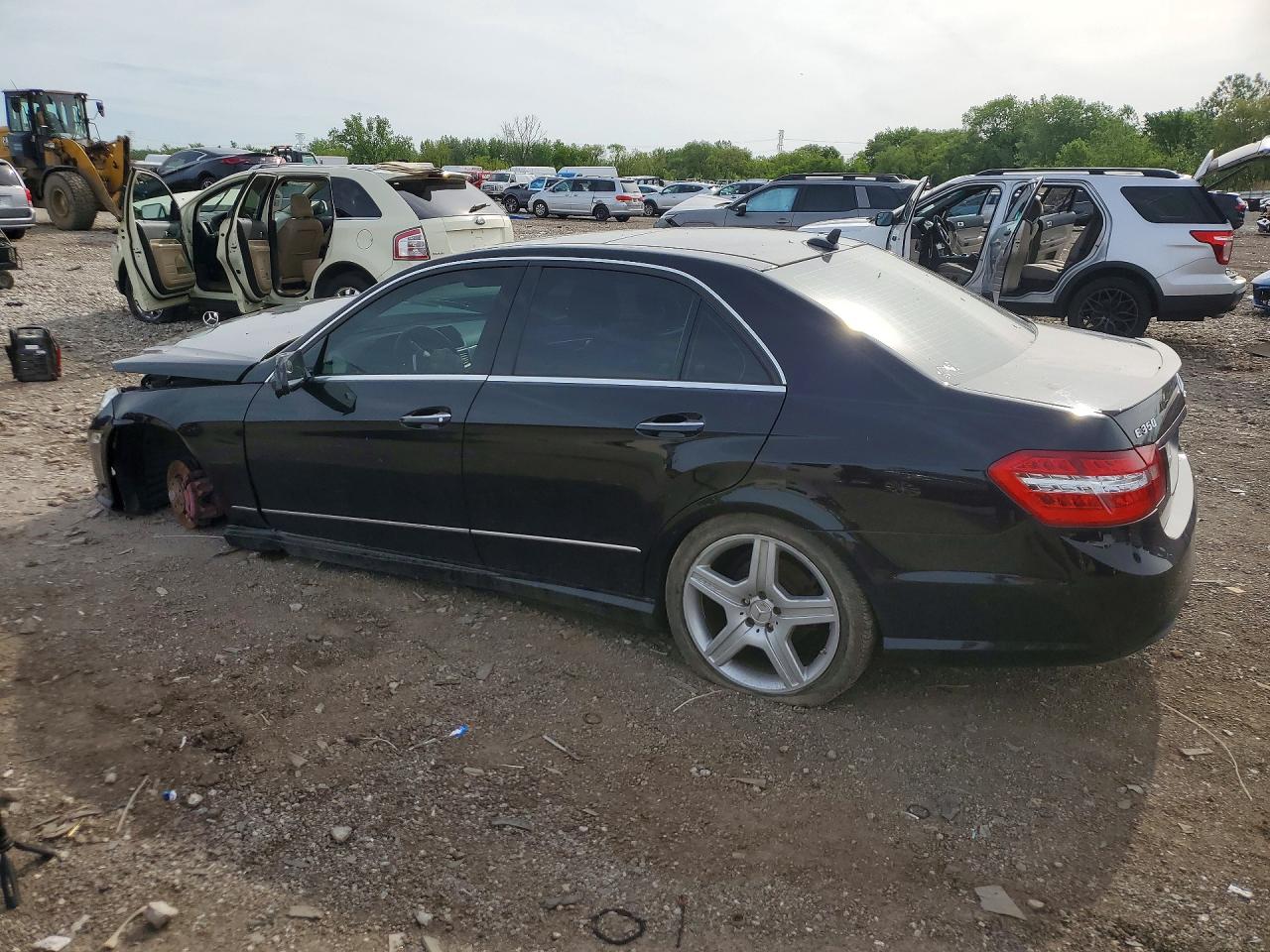 2013 Mercedes-benz E 350 4matic Black vin: WDDHF8JB4DA714008