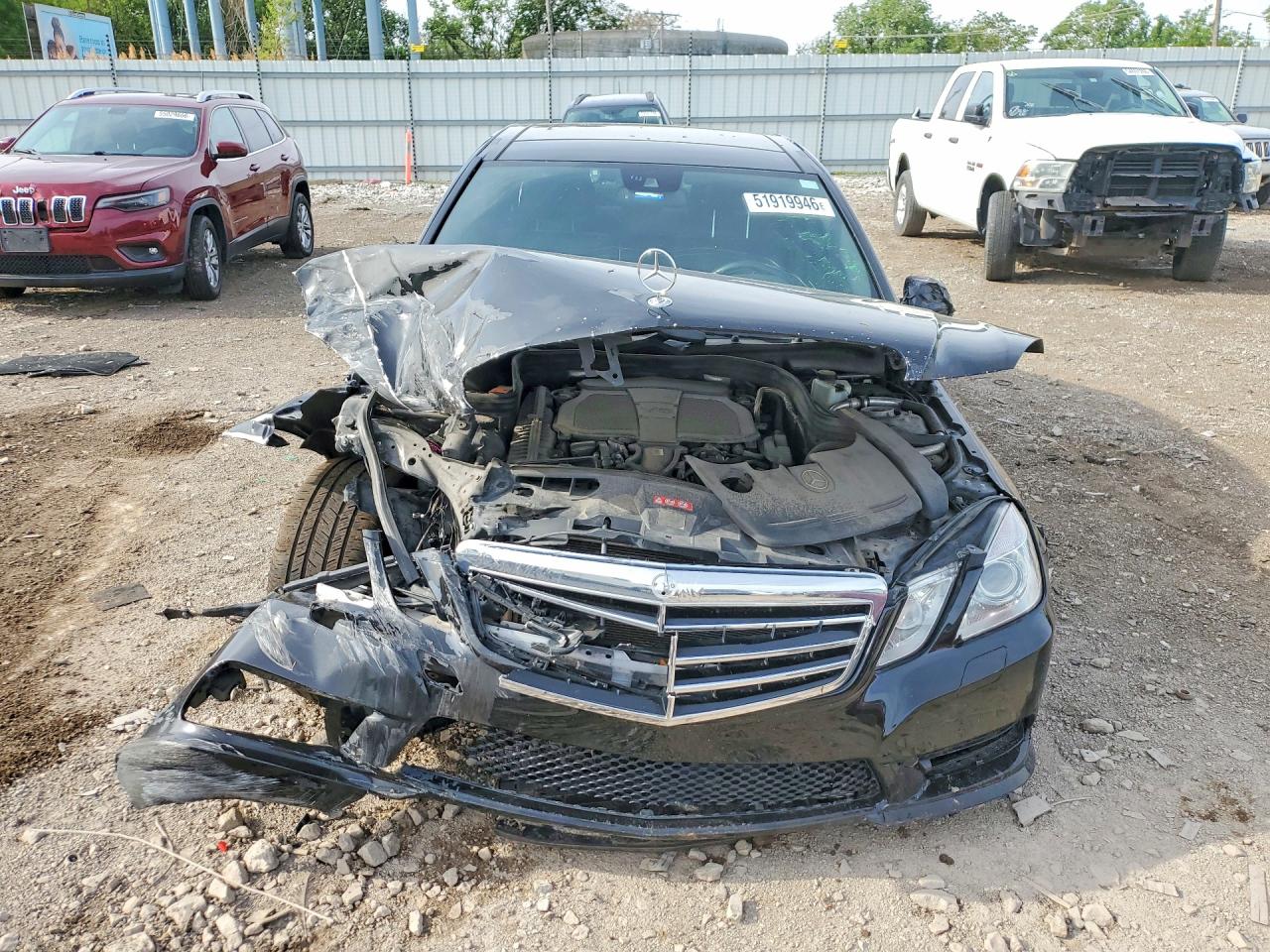 2013 Mercedes-benz E 350 4matic Black vin: WDDHF8JB4DA714008