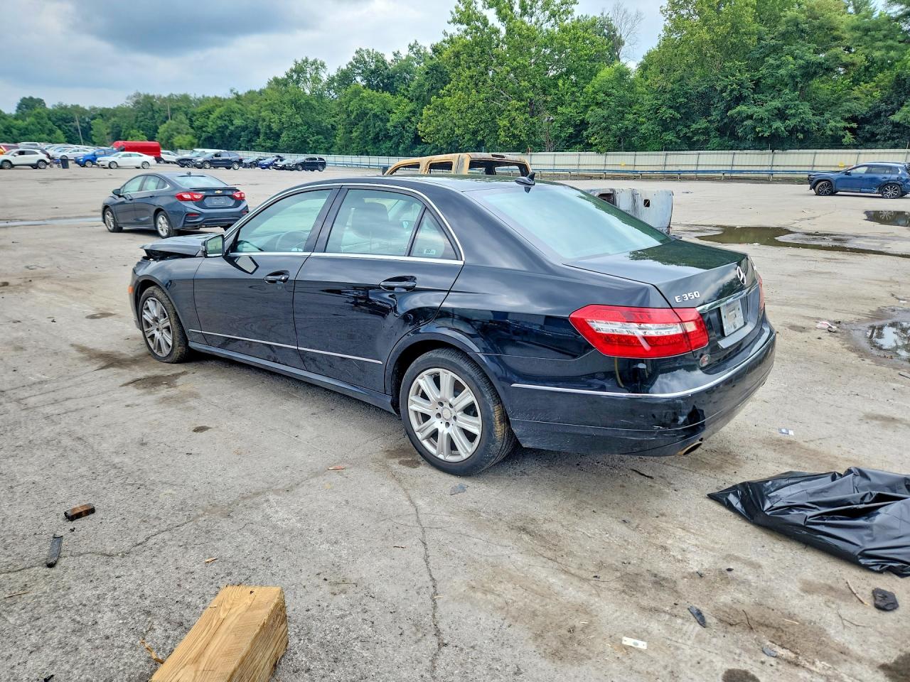 2013 Mercedes-benz E 350 4matic Black vin: WDDHF8JB4DA733741