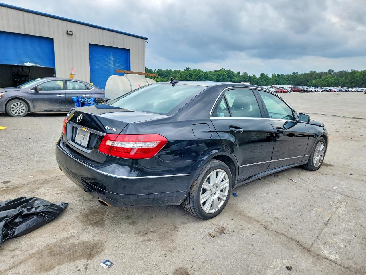 2013 Mercedes-benz E 350 4matic Black vin: WDDHF8JB4DA733741