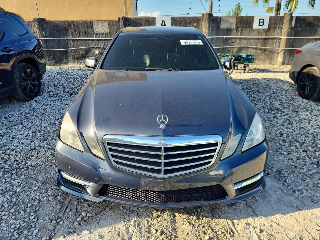 2013 Mercedes-benz E 350 4matic Серый vin: WDDHF8JB4DA741323