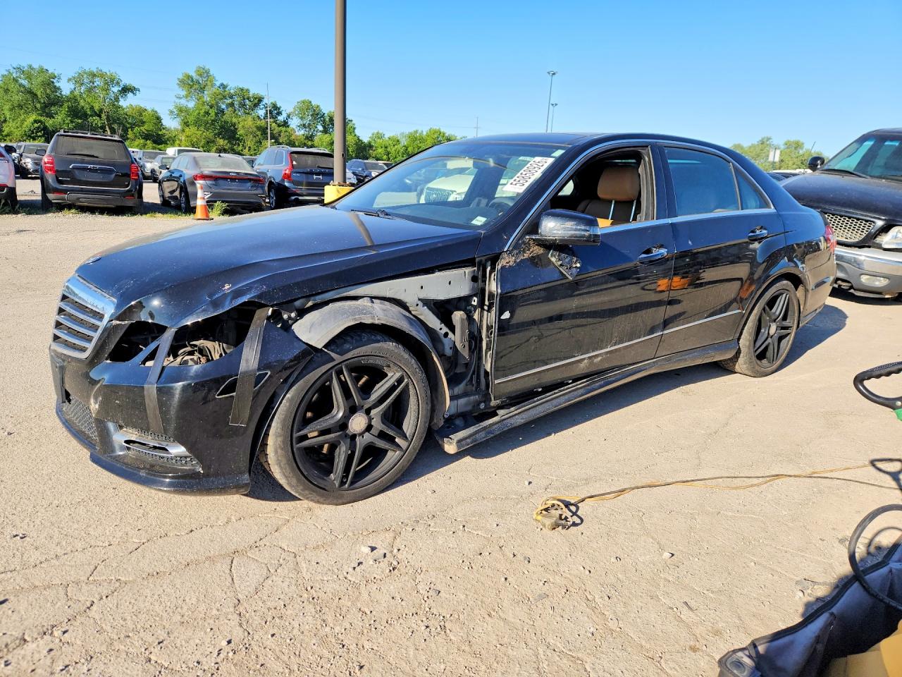 2013 Mercedes-benz E 350 4matic Black vin: WDDHF8JB4DA747929