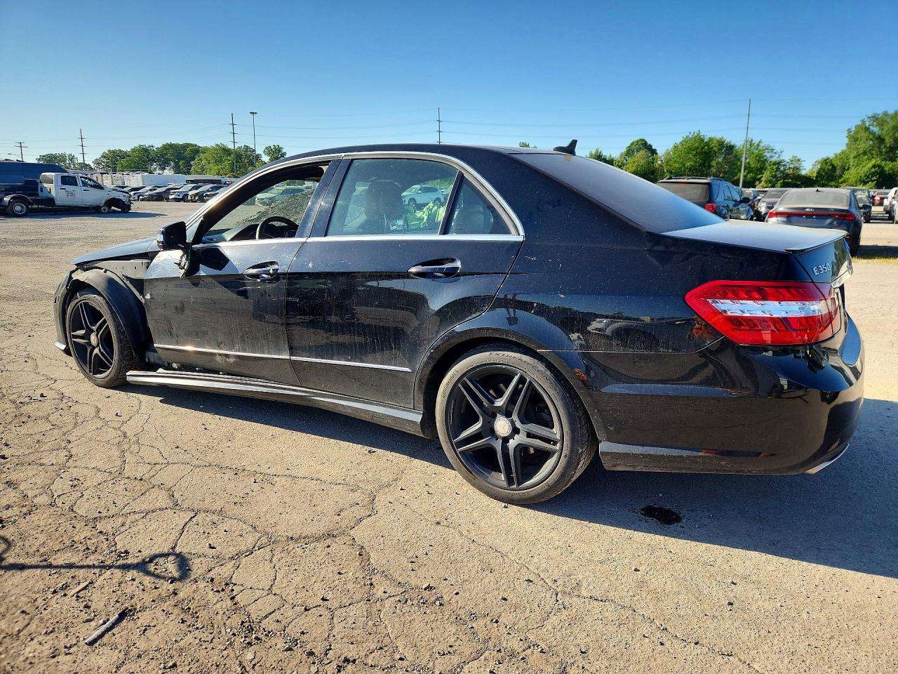 2013 Mercedes-benz E 350 4matic Black vin: WDDHF8JB4DA747929