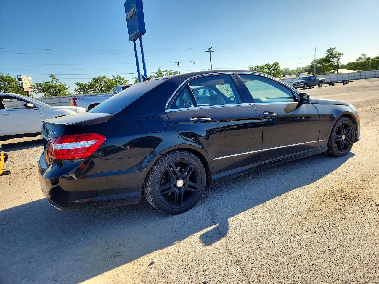 2013 Mercedes-benz E 350 4matic Black vin: WDDHF8JB4DA747929